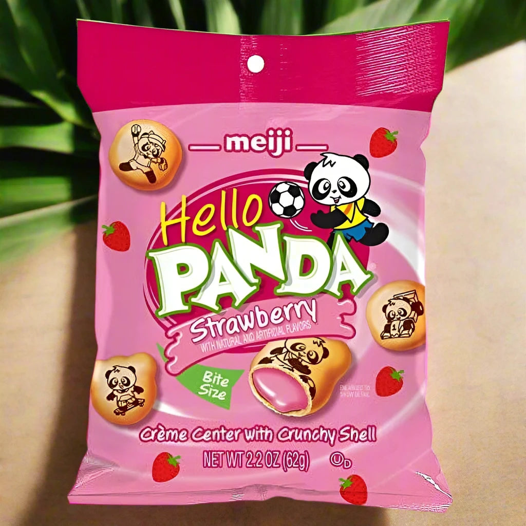 Hello Panda - Strawberry (1 Bag, 62g)