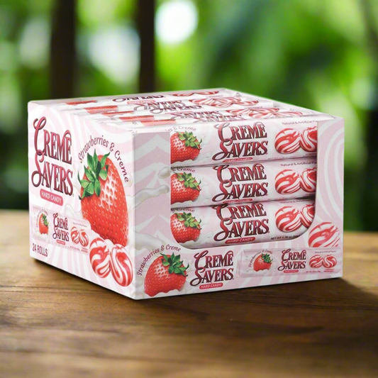 Creme Savers - Strawberry (1 Pack, 50g)