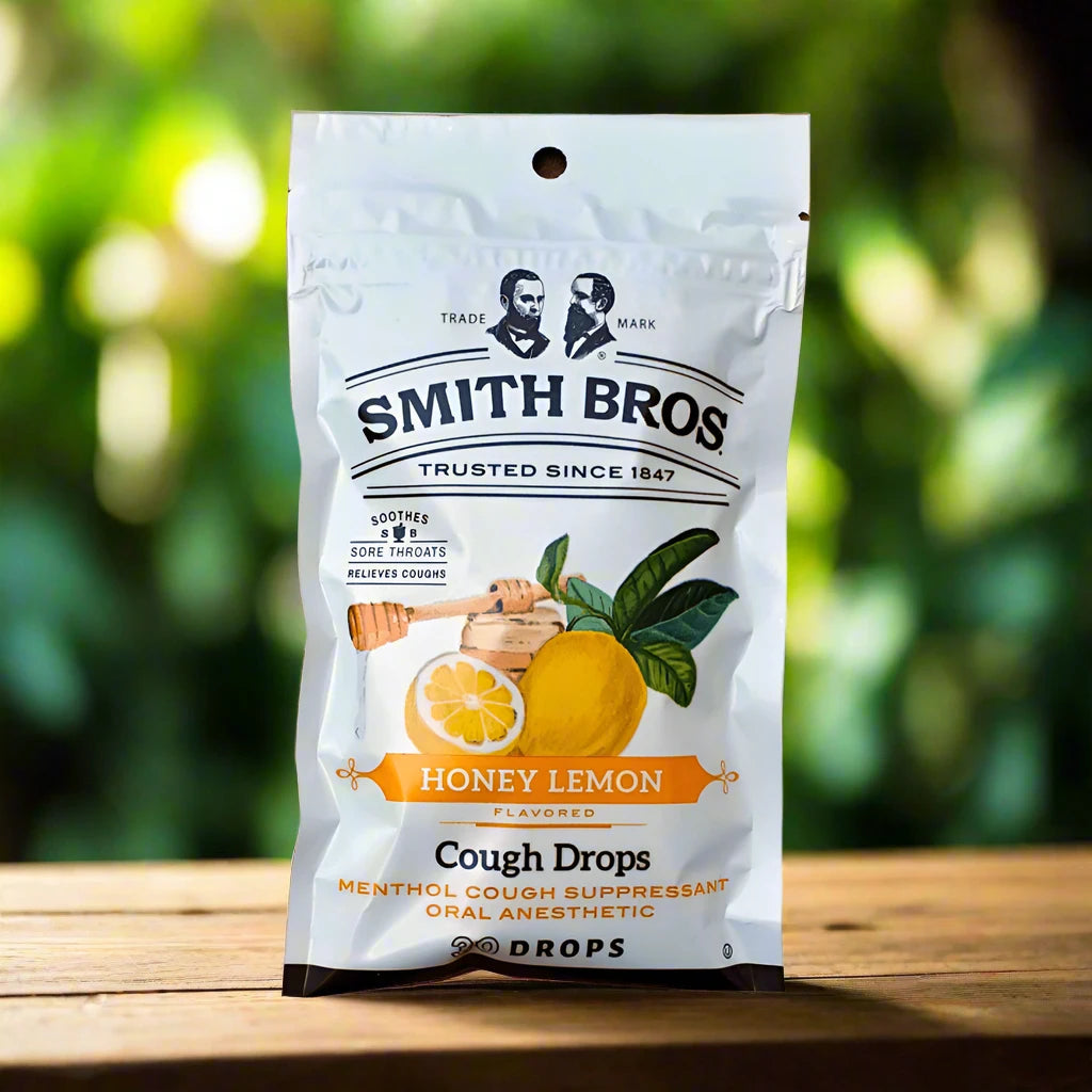 Smith Bros - Honey Lemon (1 Bag, 30 Drops)