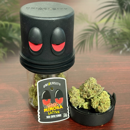 University - Rose Mimosa THCA Exotic Hemp Flower (3.5g)