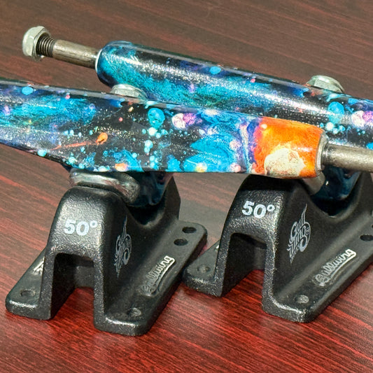 Gullwing 50° “Galaxy” Custom Longboard Trucks (Set of 2)