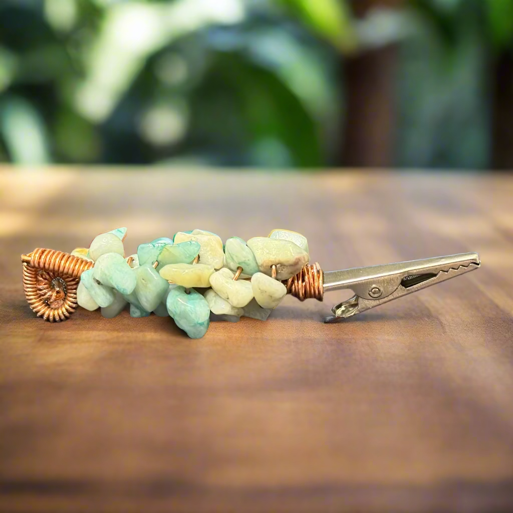 Roach Clips (White/Jade)