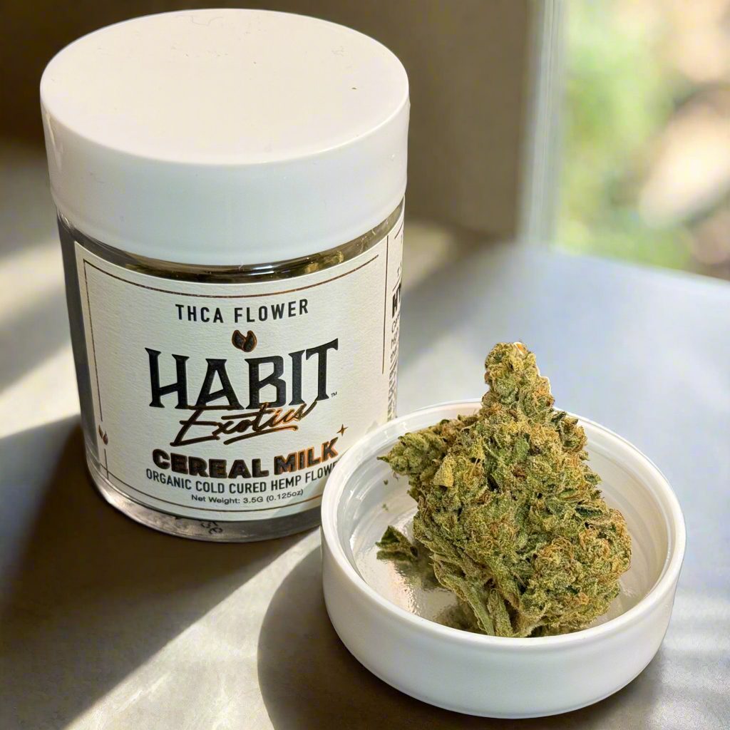 Habit Exotic - Cereal Milk THCA Organic Hemp Flower (3.5g)