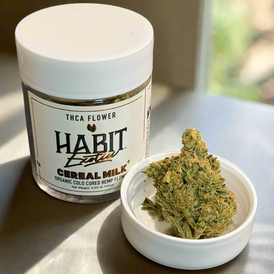 Habit Exotic - Cereal Milk THCA Organic Hemp Flower (3.5g)