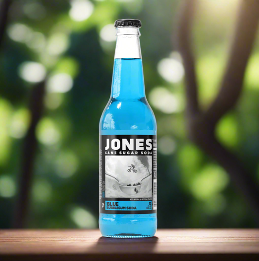 Jones Craft Soda 12oz  (Blue Bubblegum) (IN STORE ONLY)
