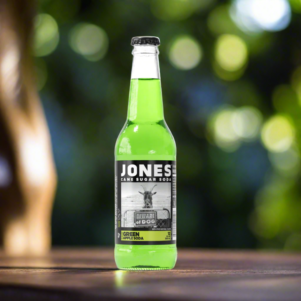 Jones Craft Soda 12oz  (Green Apple) (IN STORE ONLY)