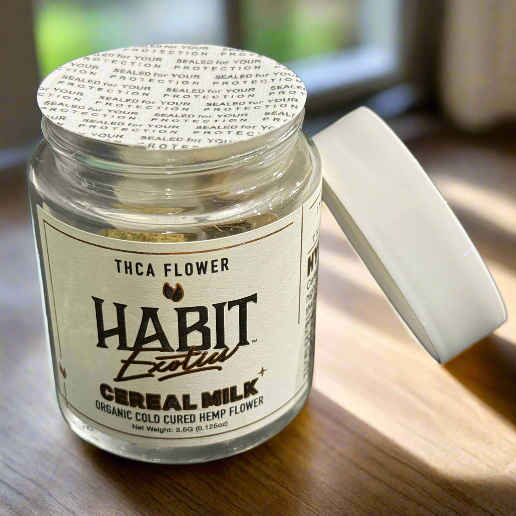 Habit Exotic - Cereal Milk THCA Organic Hemp Flower (3.5g)