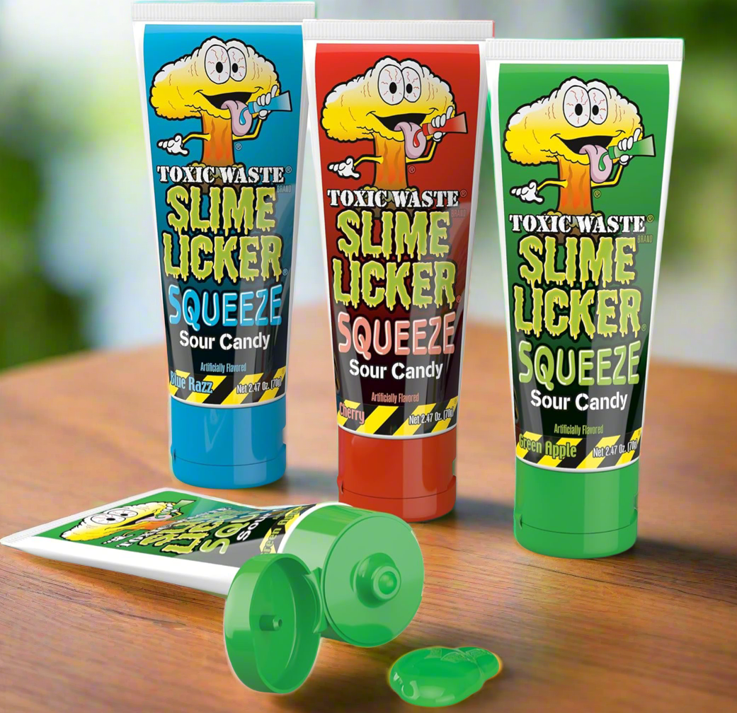 Toxic Waste Slime Licker Squeee Sour Candy