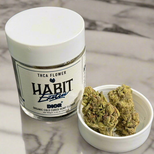 Habit Exotic - DIOR THCA Organic Hemp Flower (3.5g)