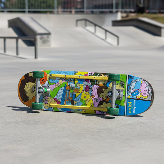 Enjoi "Weekend at Louies" Complete Stakeboard (Pre-owned)