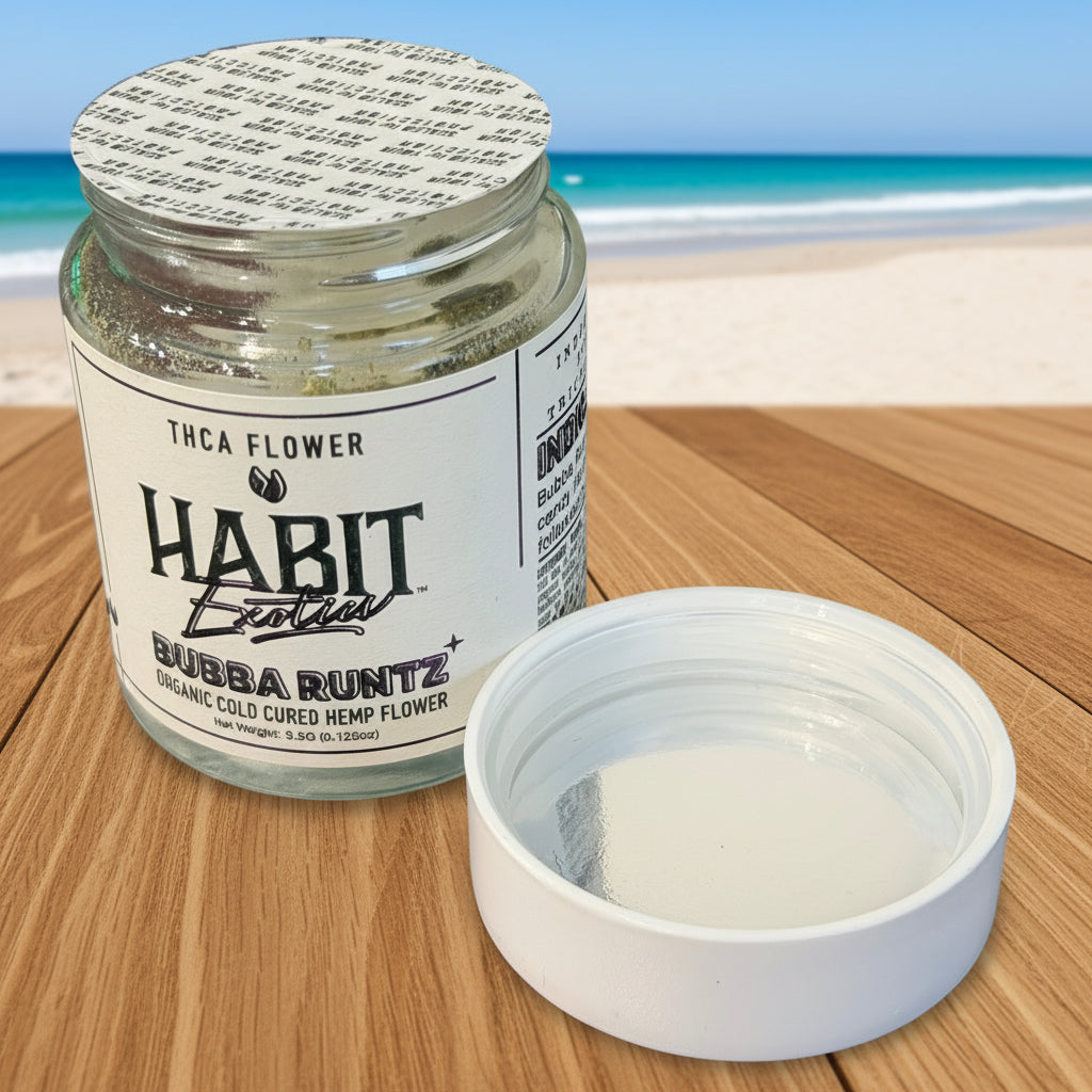 Habit Exotic - Bubba Runtz THCA Organic Hemp Flower (3.5g)