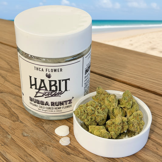 Habit Exotic - Bubba Runtz THCA Organic Hemp Flower (3.5g)