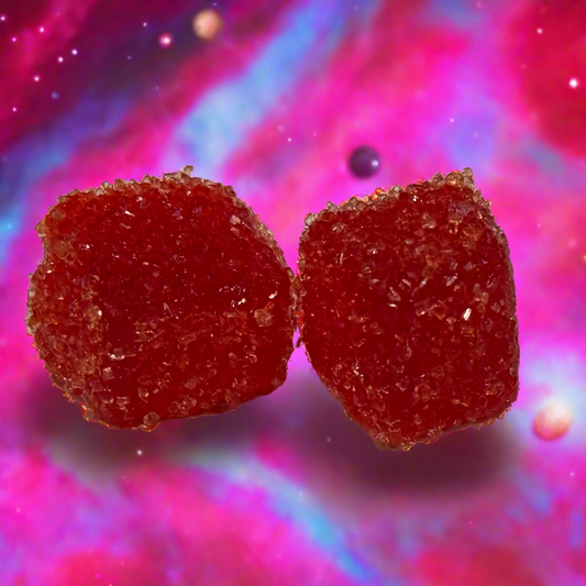 Cosmic Candies – Strawberry Delta-8 Gummies (50mg Each)