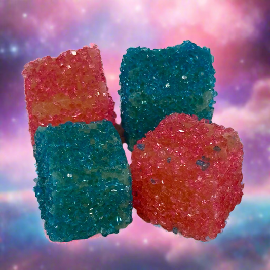 Cosmic Candies – Cotton Candy Delta-9 & Delta-8 Gummies (100mg Each)
