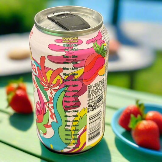 Habit OG Soda – Strawberry (100mg Delta-9 THC)