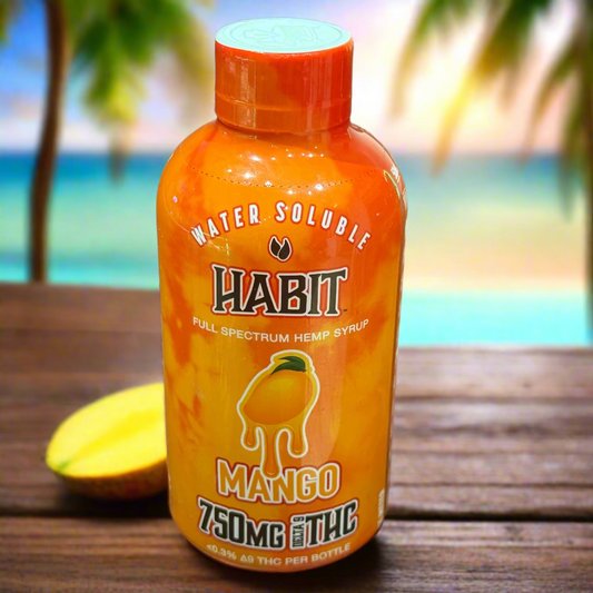 Habit Hemp Syrup – Mango (750mg Delta-9 THC)