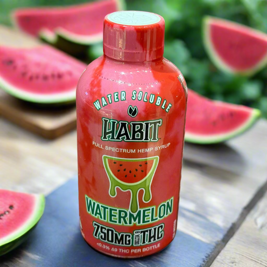 Habit Hemp Syrup – Watermelon (750mg Delta-9 THC)