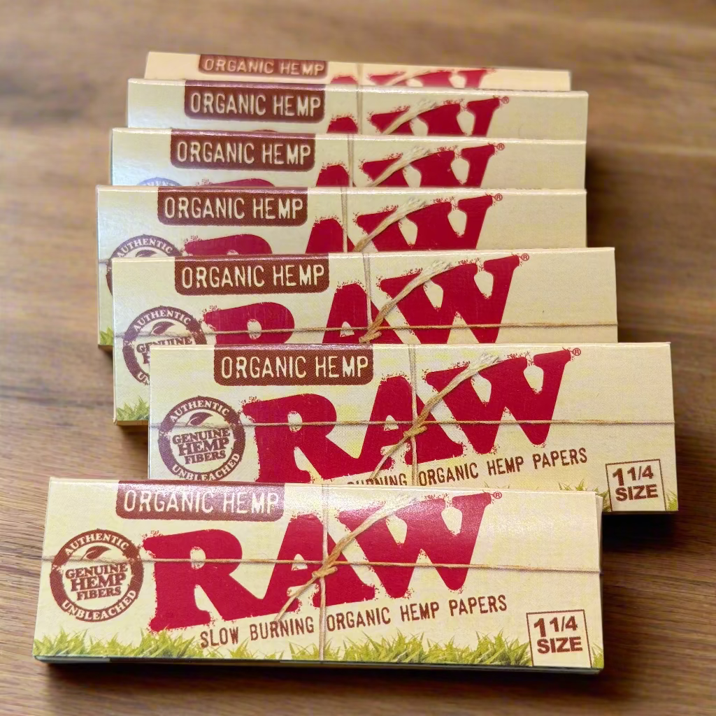 RAW - Slow Burning Organic Hemp Papers