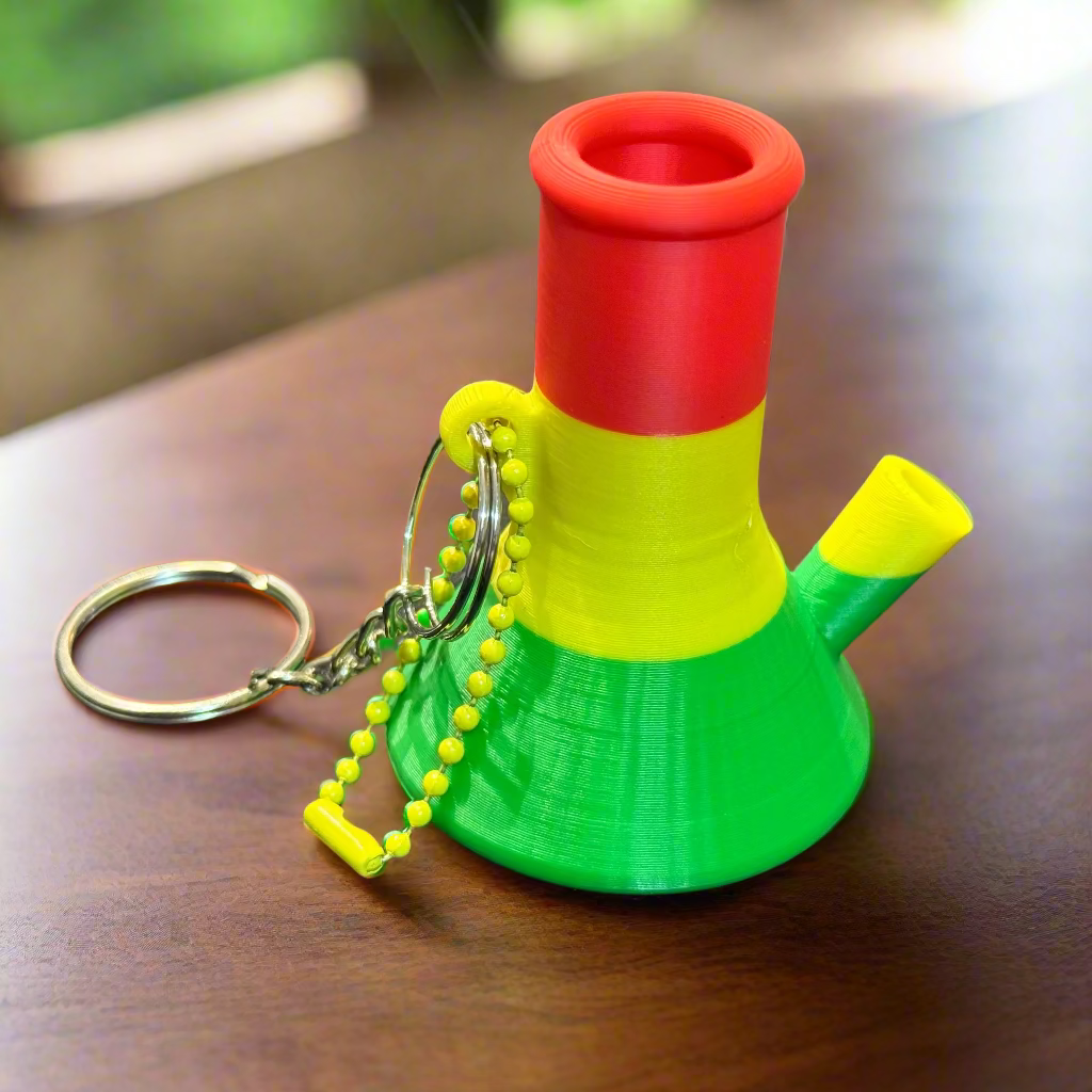 Fully Functional Mini Water Pipe Keychain