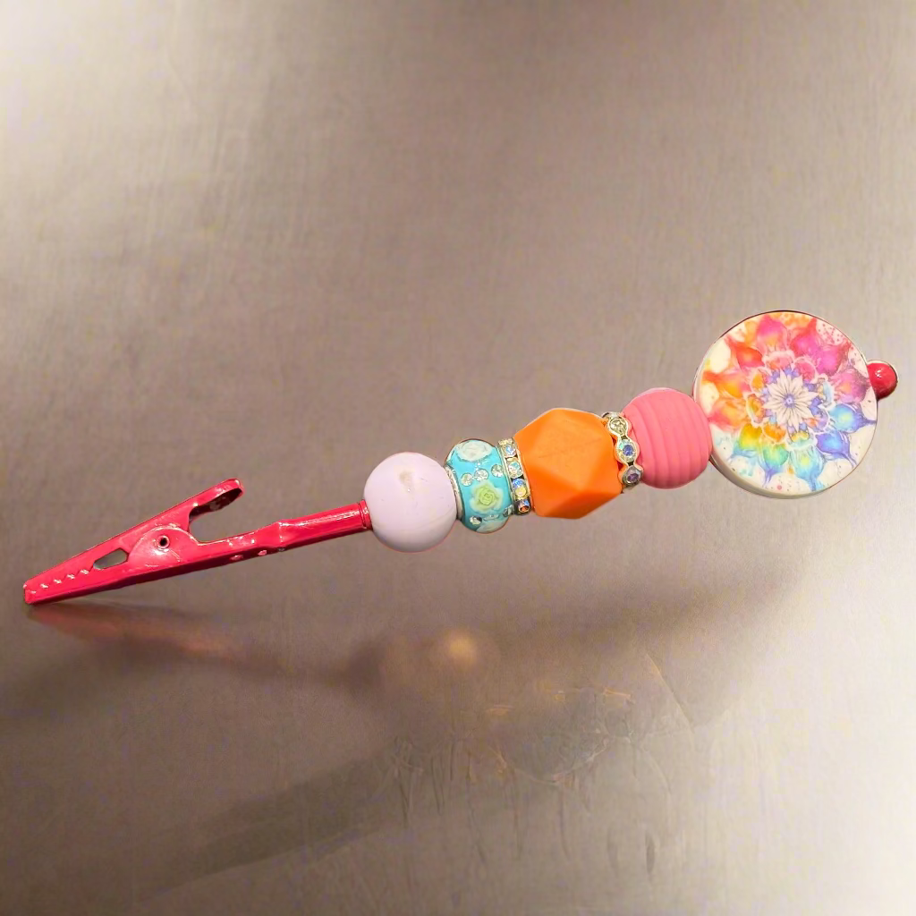 Roach Clips (Rainbow Flower)