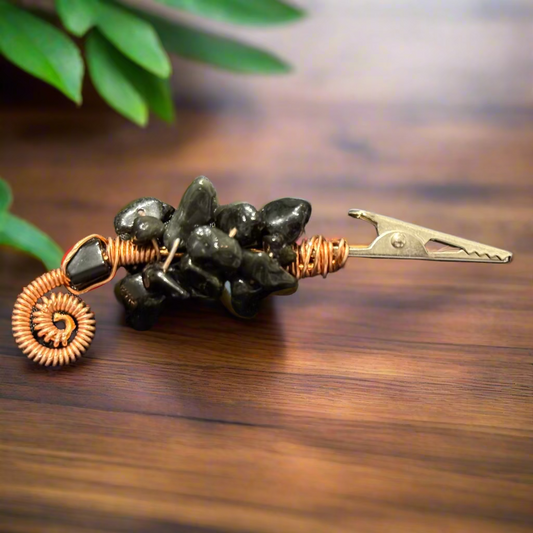 Roach Clips (Black/Long)