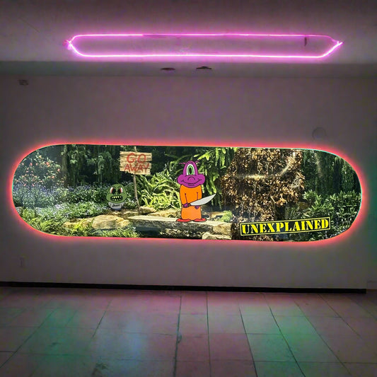 Unexplaned - Skate Deck (Go Away)
