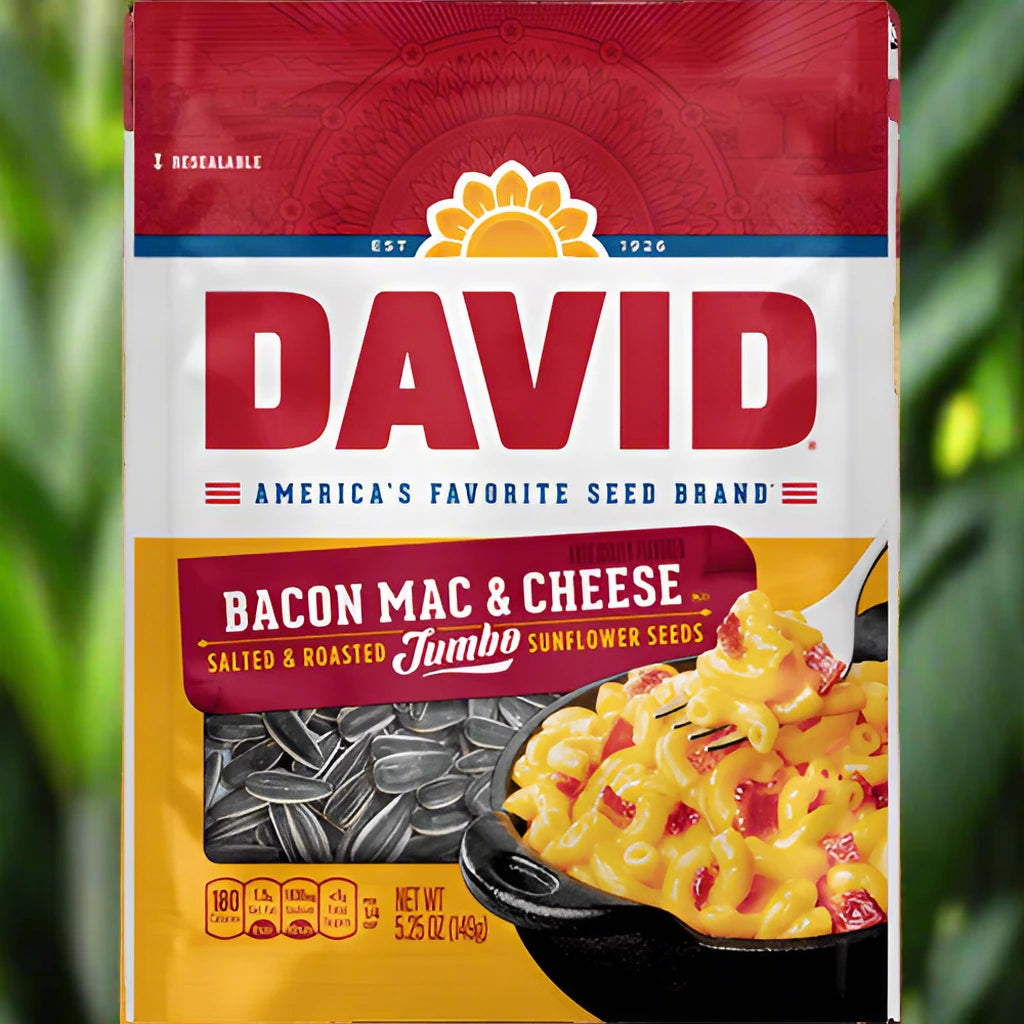 David - Bacon Mac & Cheese Flavored Sun Flower Seeds (149g)